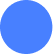 blue circle decoration